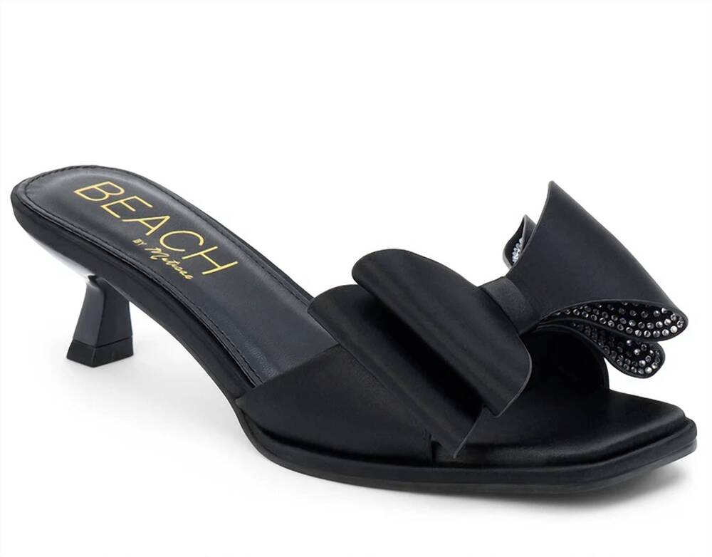 NEW BEACH BY MATISSE women's holland heels in black
